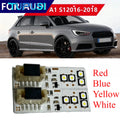 DRLFor Audi A1 S1 8X Facelift 2016 2017 2018 Car Headlight Light Guide Board Module Daytime Running Light for
