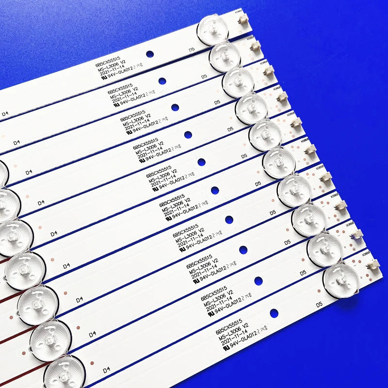 LED Strip for SANSUI Smx5819usm 10 Tiras 5 Leds Smx58f3uad Smx5819 Bar Lamps JL.D58051330-006AS-M-V01