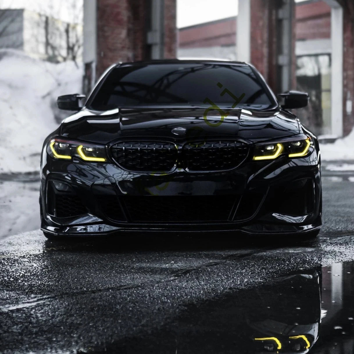 Headlight Yellow Lemon Angel Eyes DRL Boards For 2019 2020 BMW G21 320i 330i M340I Amber Daytime Light for