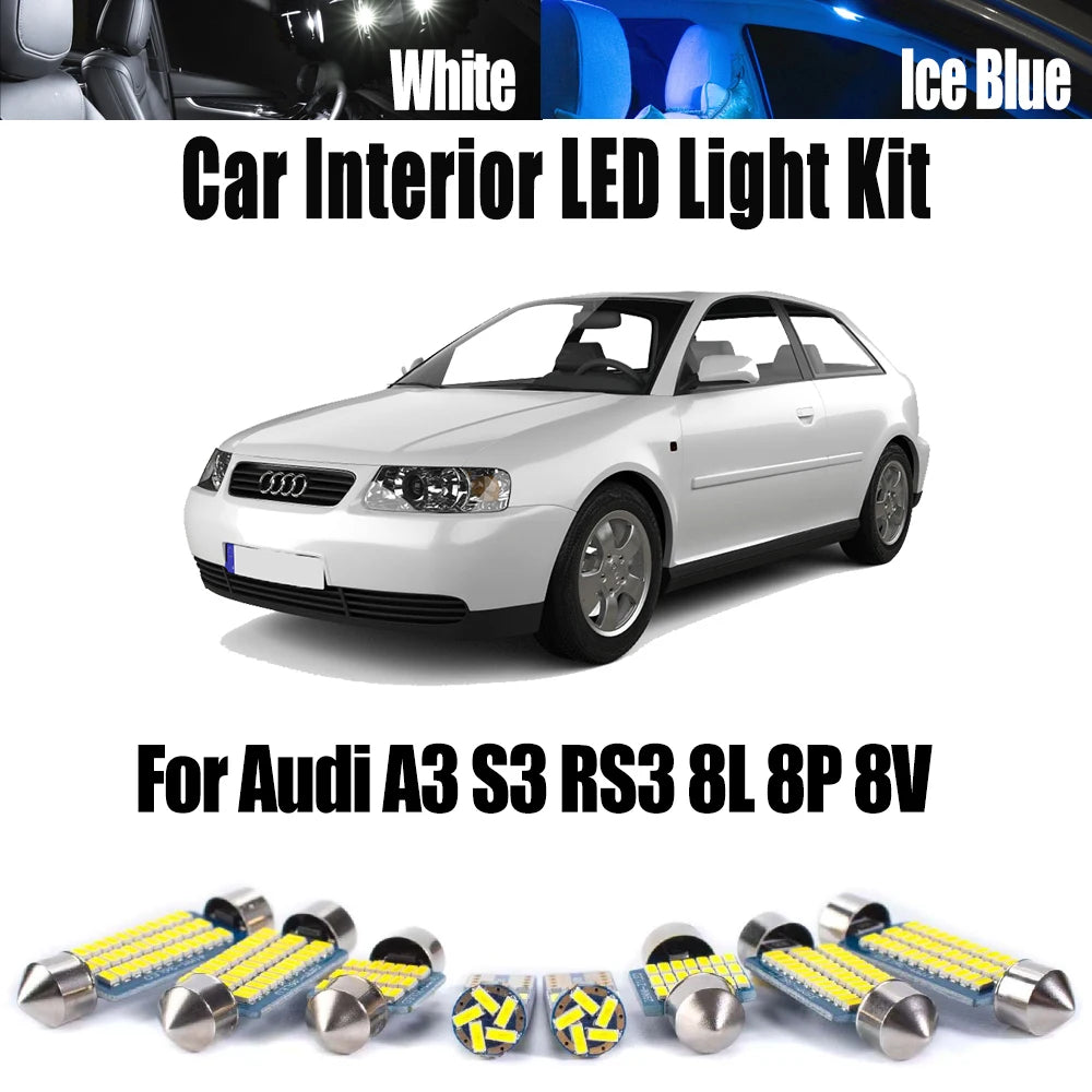 Bulbs No Error Vehicle Lamp for Audi RS3 S3 A3