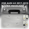 Headlight Daytime Running Light 8V0998473B 8V0998474B Light Source Chip Light Guide Tube DRL Strip for Audi