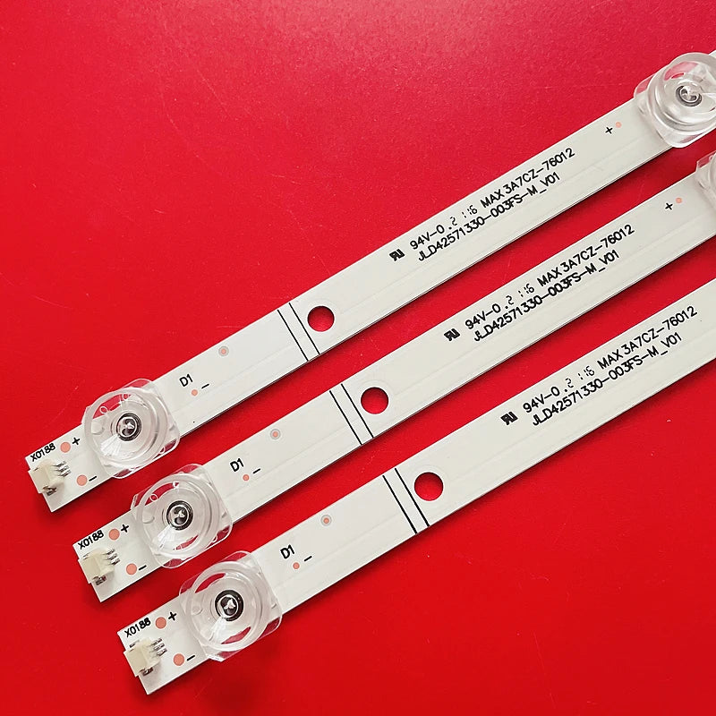 LED Backlight Strip for 76cm LED for MULTILASER TL004 43A6101EE H43B7120 H43BE7000 H43B7100 H43B7100UK HL