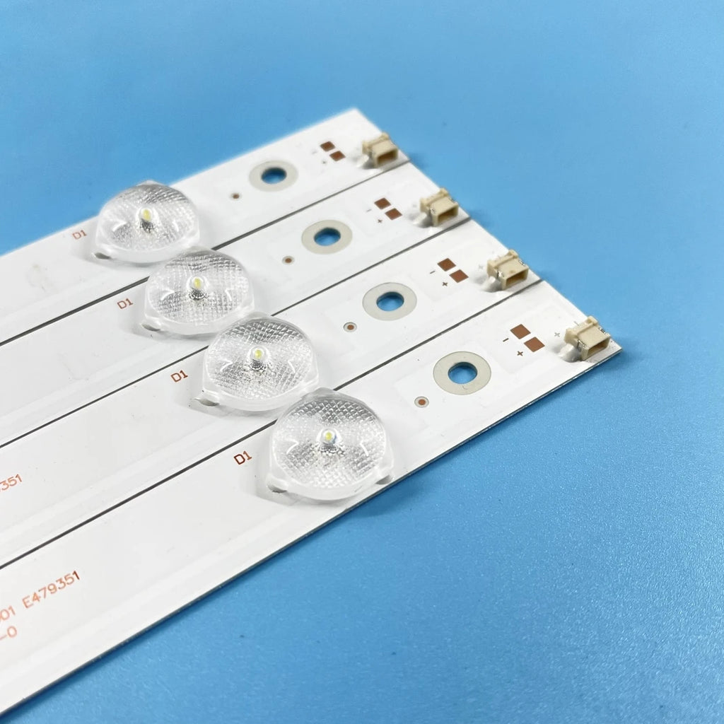 LED Backlight Strip for 4pcs/1lot Hitachi LE43A509A LU43V809 UHD43D5000ISX LB43006 LB-C430U14-E1-A-G2-DL1
