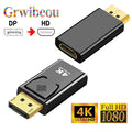 4K DisplayPort to HDMI-compatible Adapter Cable 1080P DP to 