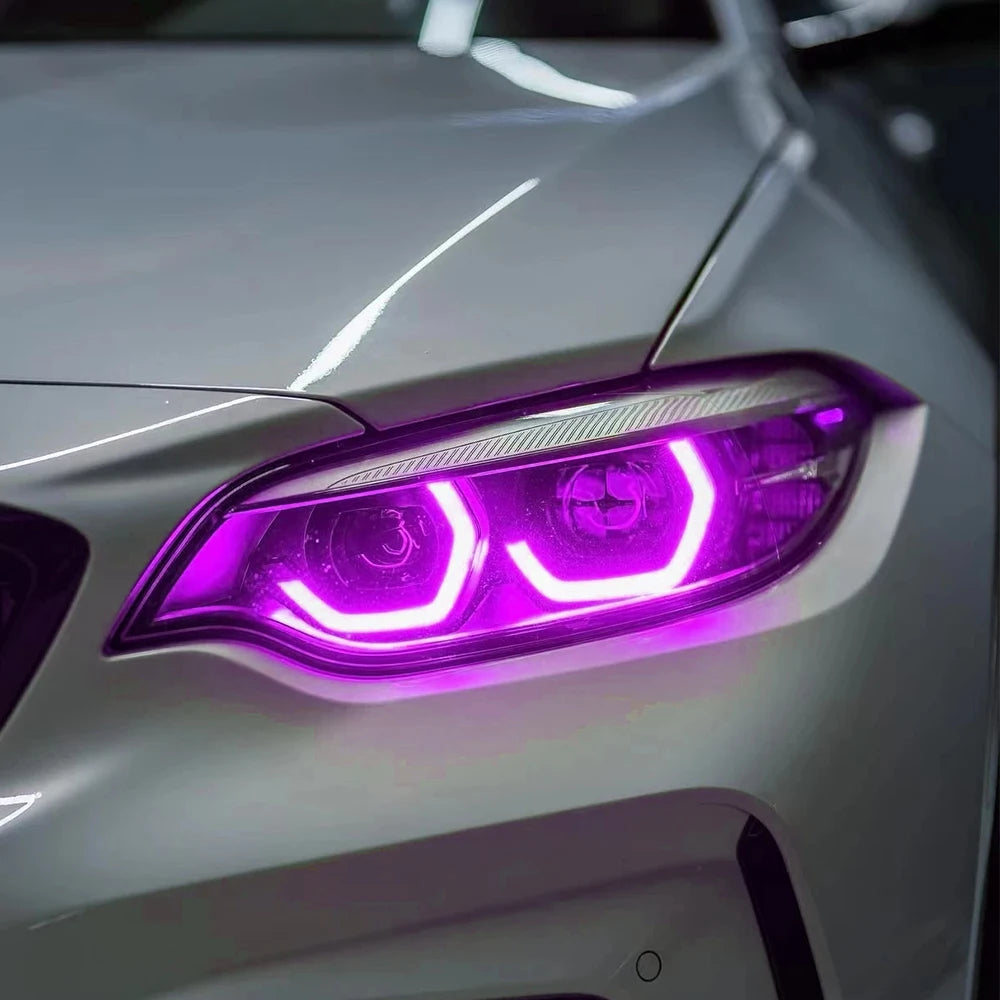 Angel Eyes DRL Chips Module For BMW 2 Series F22 F23 F87 M2 M240i 18-21 LCI Headlight White Daytime Running