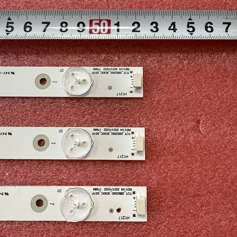 LED Backlight Strip for Kit 3pcs 5LED LED Backlight Strip For TV H28V9900 H28VPP00 4C-LB280T-YH2 YH1