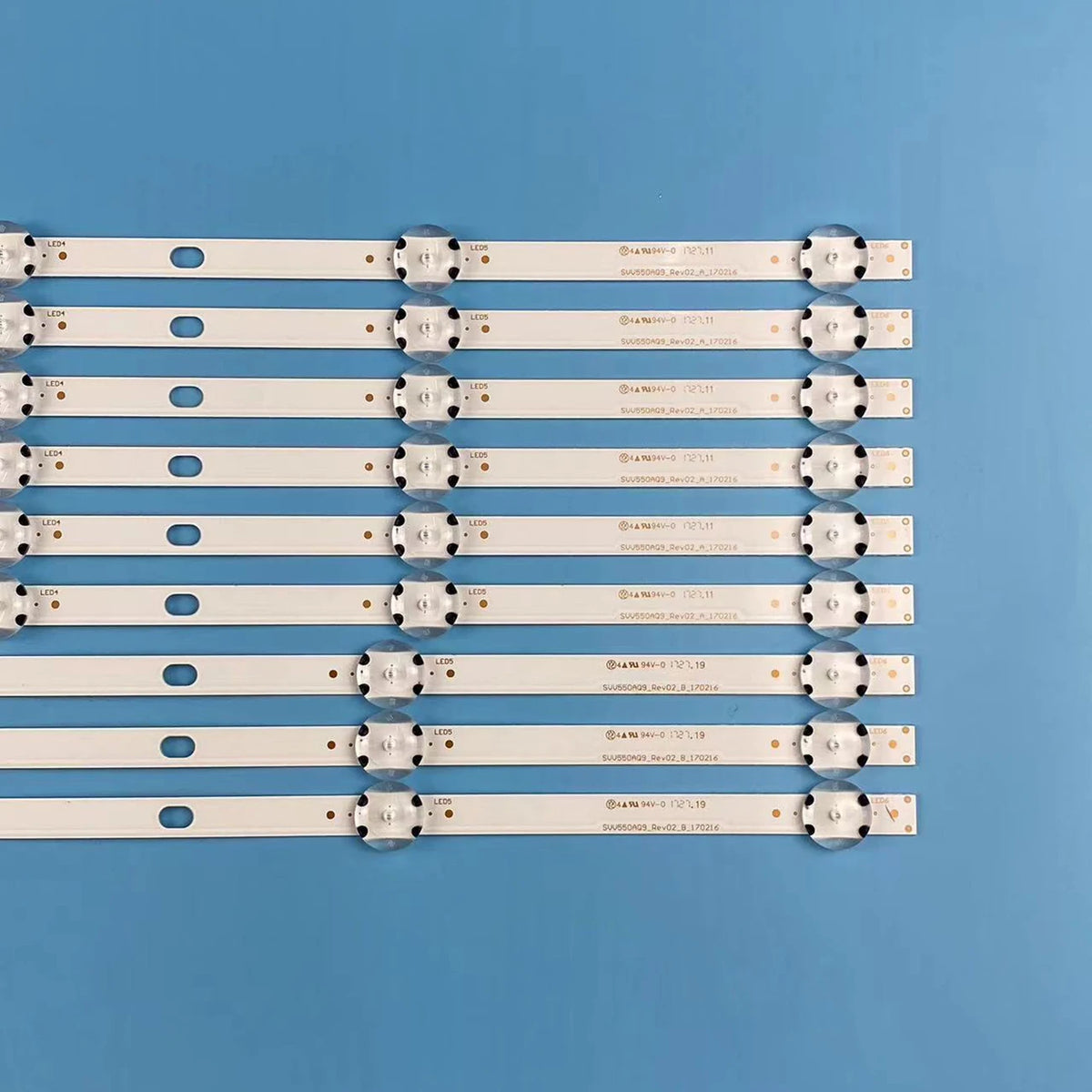 LED Backlight Strip for 55UD8500 55UD8460 55UD8450 55T5863DB 55HK25T74U SVV550AQ9 SVV550AW9 A B