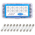100/72pcs Car Fast-blow Glass Fuses Car Glass Tube Fuses 0.2