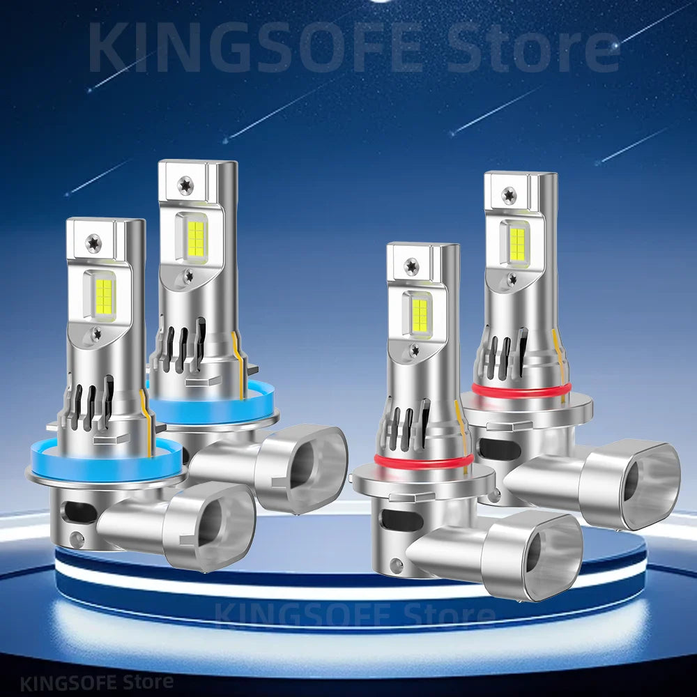 2/4Pcs LED Bulb Car Headlight 9005 H11 Plug and Play 6000K 150W For Honda INSIGHT 2009 2010 2011 2012 2013 2014 2015 2016-2023