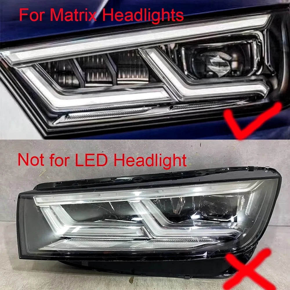 DRL Module Lightsource For Audi Q5 Q5L 2018-2020 Matrix LED Headlight Daytime Running Light Modules Unit for