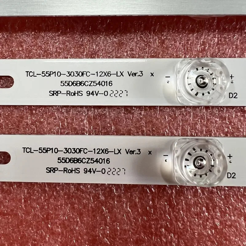LED Backlight Strip for 12pcs/set LED Strip 6LED For TCL 55C715 55C717 55C716 55C78