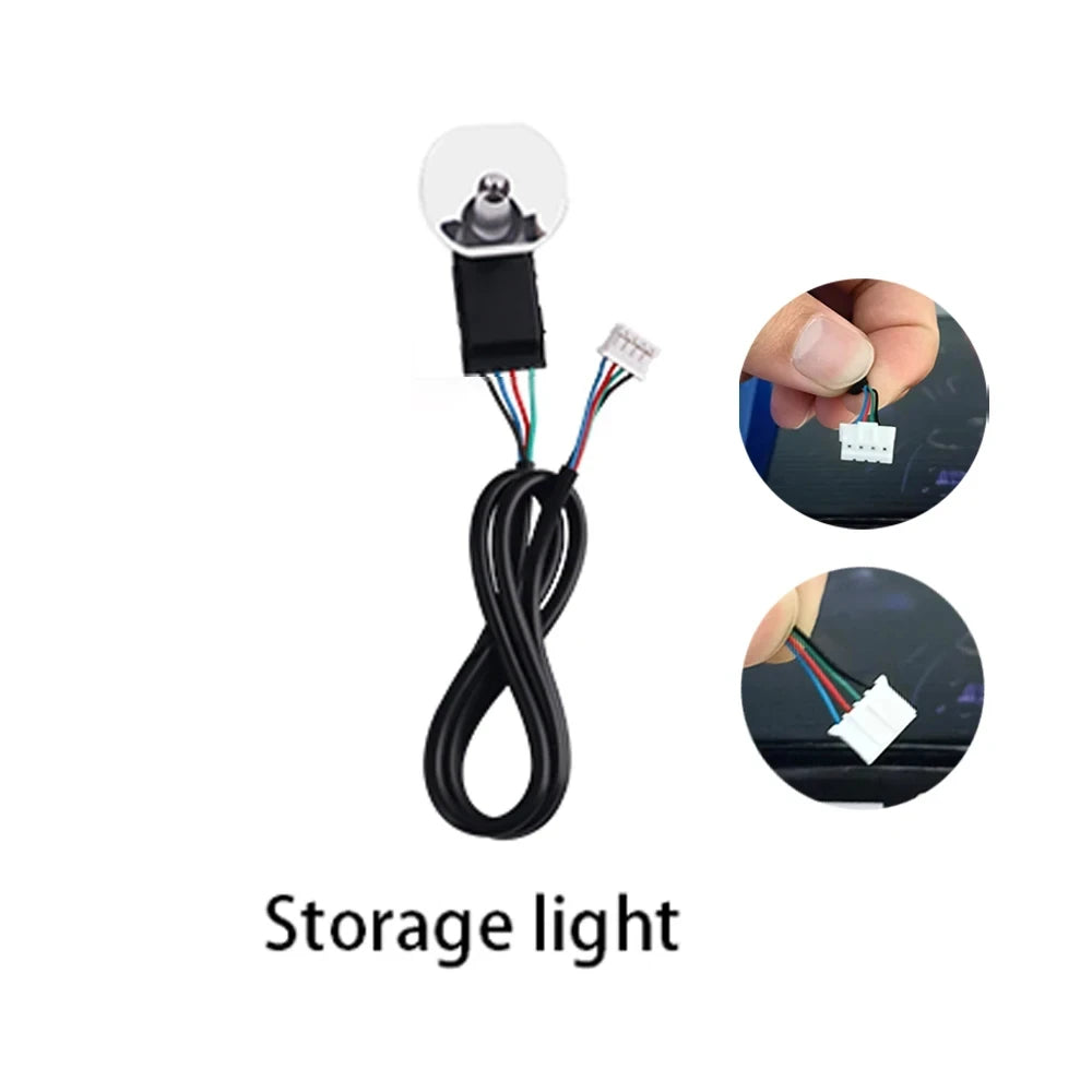 Dual Zone 18/22 in 1 Ambient Light Parts 64 Colors RGB Main Controller Sub Controller Speaker Lights 35/75/110cm Light Strips