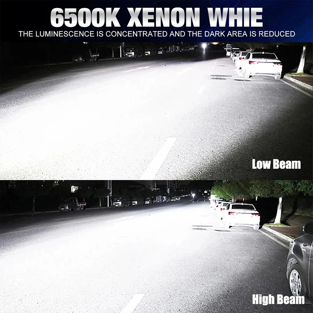 H1 LED Bulbs Car Headlight CANBUS 600W High Power Mini Wirel