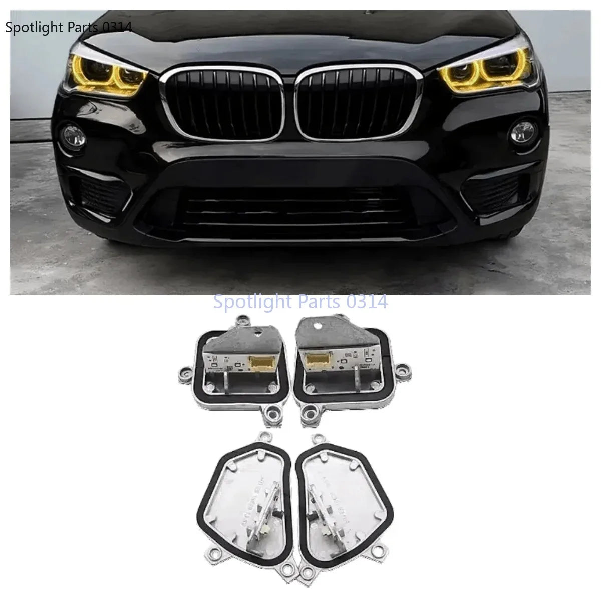 Angel Eye Module Daytime Running Lights For 2017-2019 BMW X1 F48 F49 63117428789 for BMW F48 F49 X1
