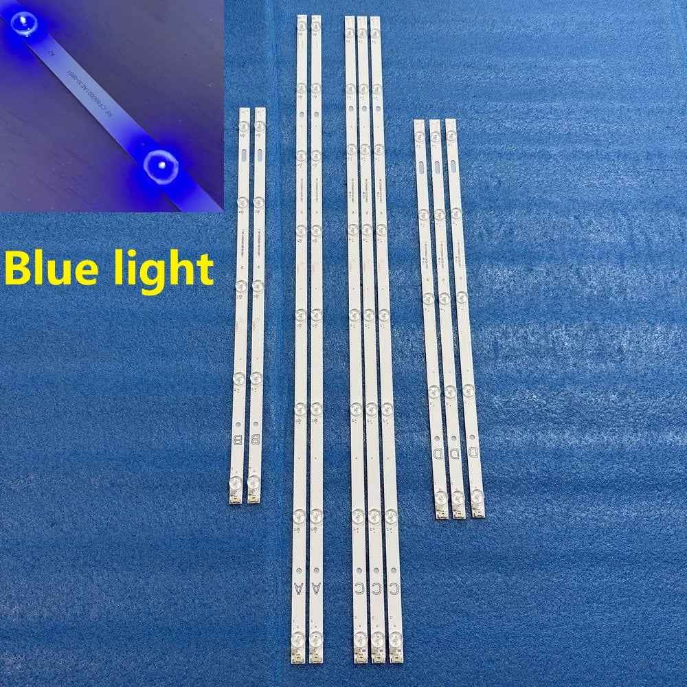 LED Backlight Strip for Full Set LED Backlight Strip(10) Blue Light for OK OTV 65AQU-5022V BUSH QLED65UHDRS