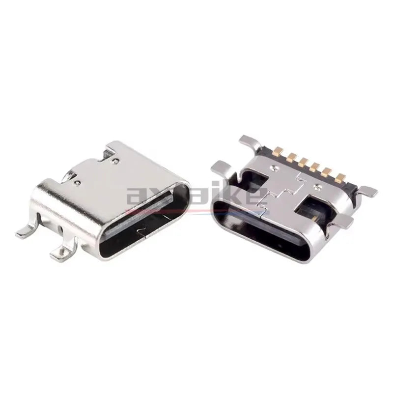 10/20/50PCS Type-c 6Pin 16Pin USB-C Connector Female Jack Charging Port Data Transmission SMD USB 3.1 Socket SMT PCB Soldering
