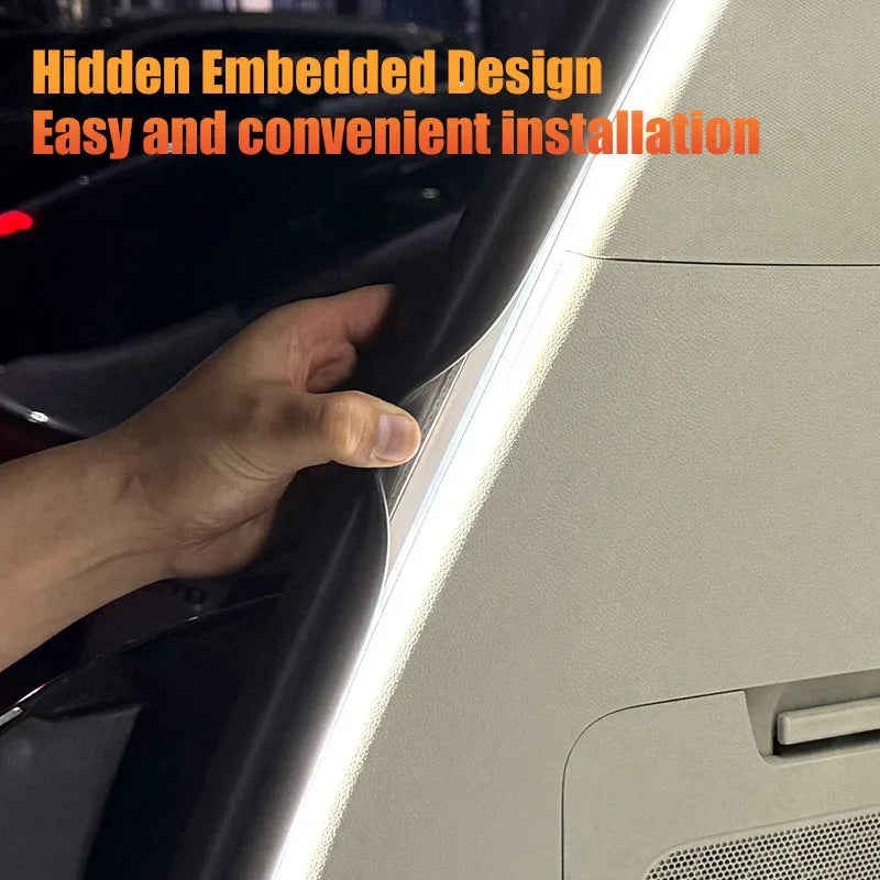 LED Car Trunk Light Strip Automatic On/Off Sensor Ambient Li