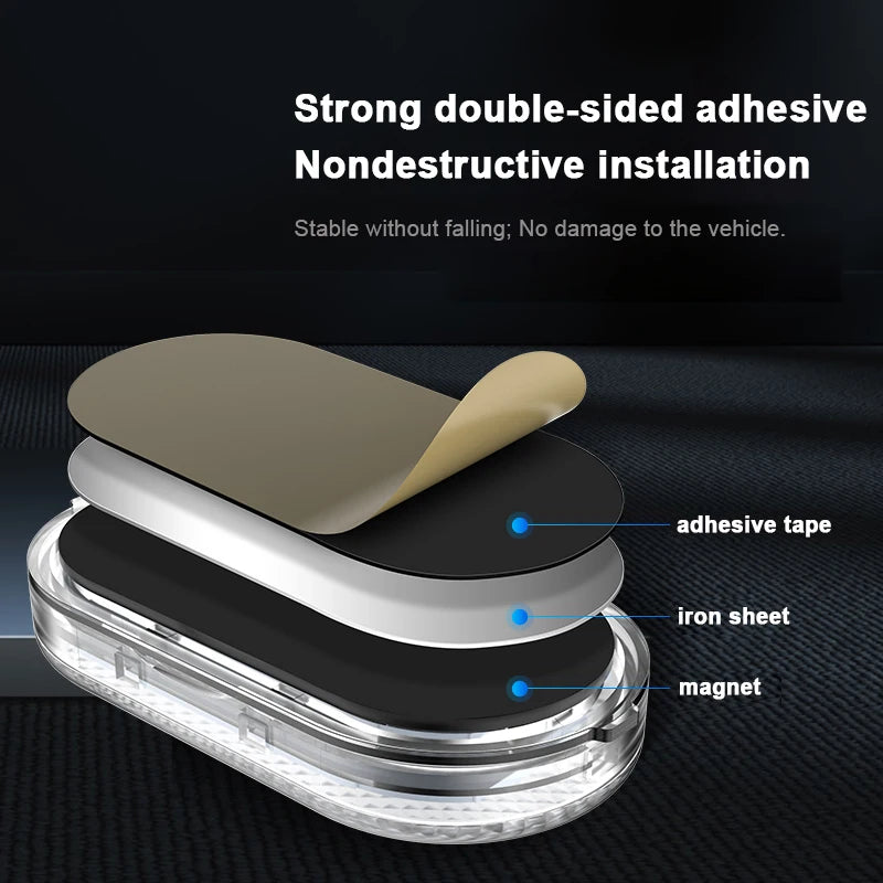 SEAMETAL Mini Car Touch Light for Floor Trunk Hood Ceiling U