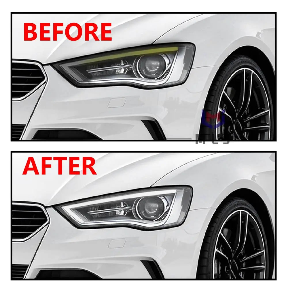 Angel Eye For Audi A3 DRL Headlight 2013-2015 Light Guide Plate Light Guide Strip Bar DRL Tube Daytime