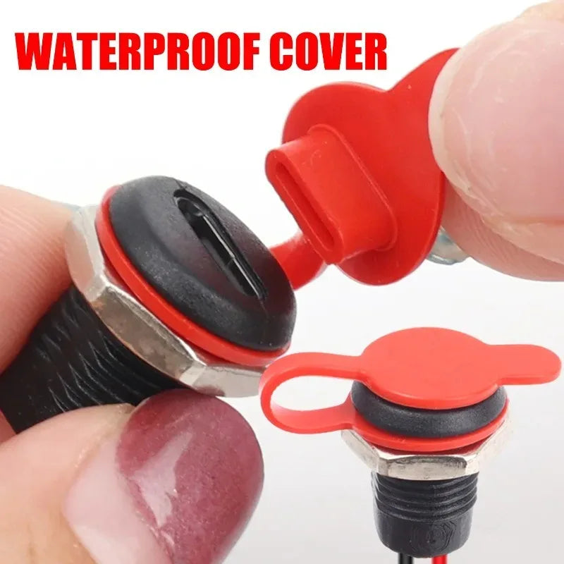 5/1pcs Type-C Female Chassis 2 Pin Type-C Female Socket USB 