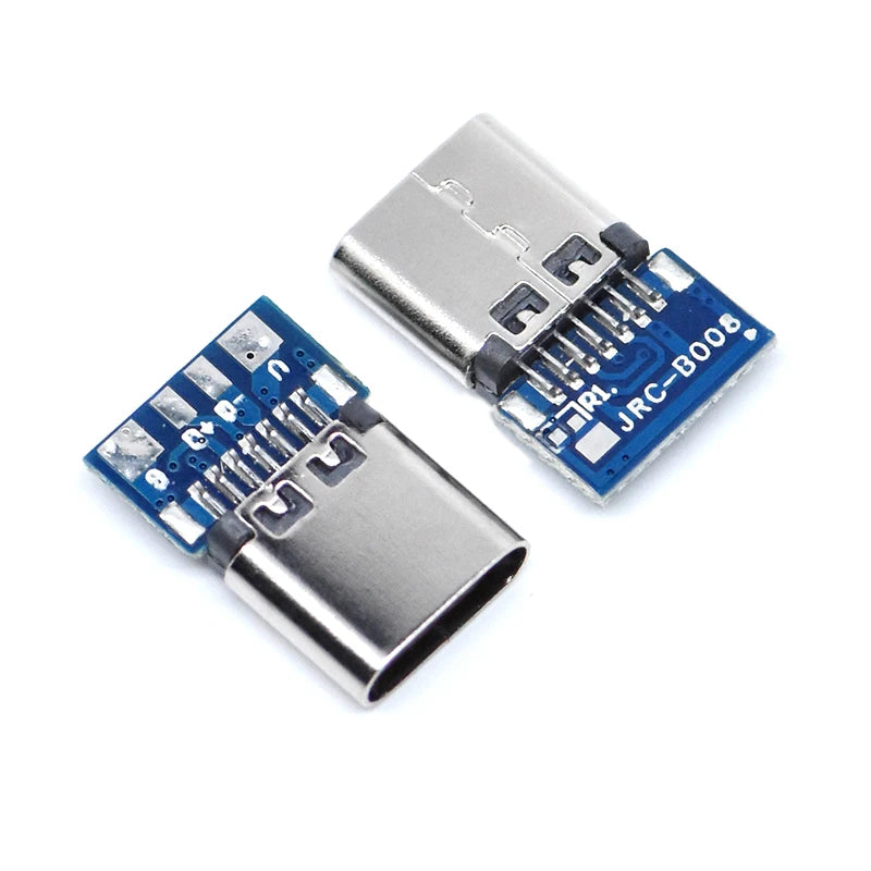 10pcs USB 3.1 Type-C Connector 24 Pins Male / Female Socket 