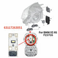 DRL Boards Angel Eye Xenon Headlight Daytime Running Lights Module Light Source For BMW X5 X6 F15 F16 F85 F86