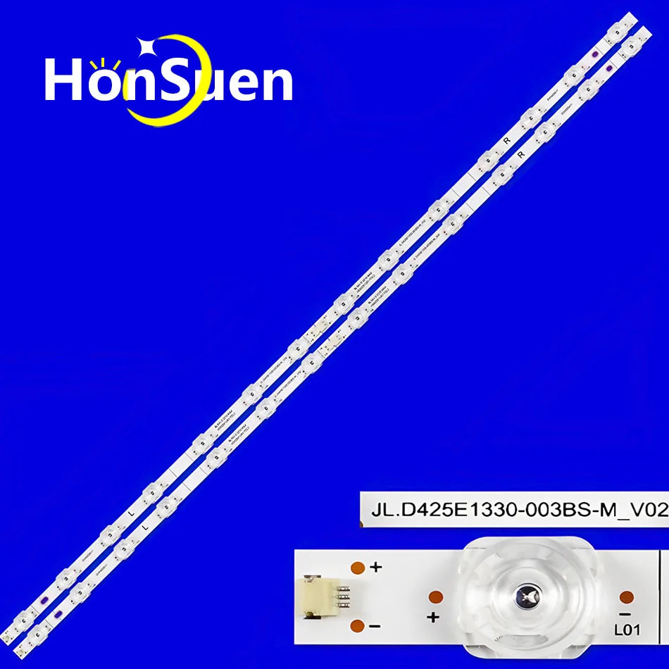 LED Backlight Strip for Hisense 43A7120FX 43A6500G 43H6570G 43A60GMV 43A603AMV, 43R6090G 43R6090G5