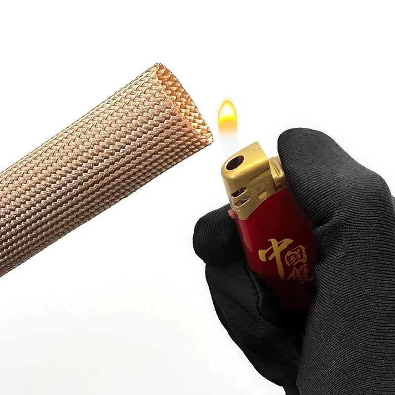 1mm/2/3/4/5-30mm Braided Fiberglass Sleeve 800Deg.C High Tem