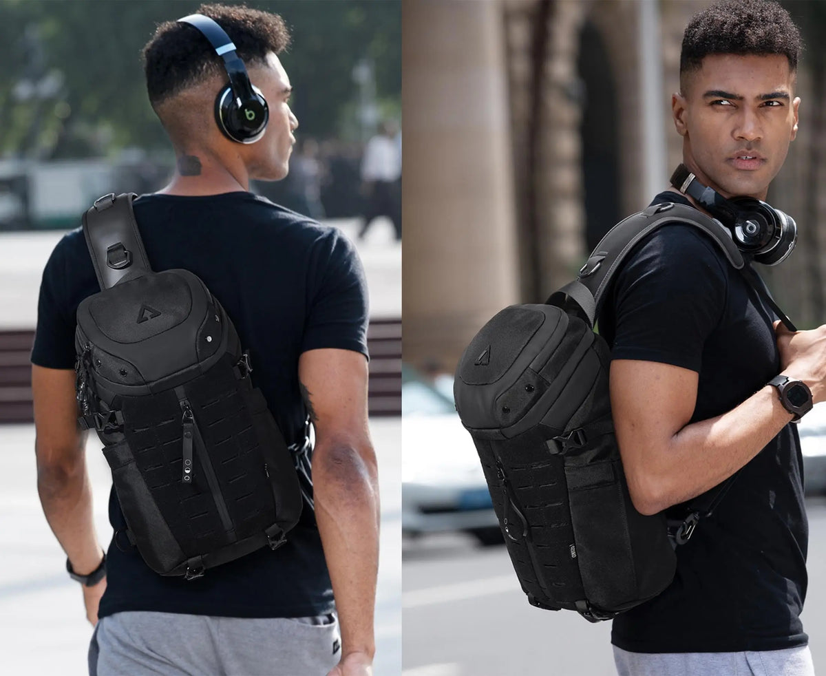 Anti Theft Sling Bag Shoulder Crossbody Backpack Waterproof 