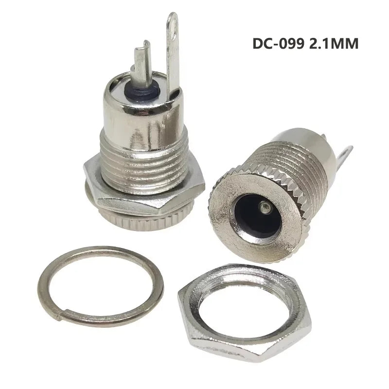 10/50PCS DC099 5.5 mm X 2.1mm DC Power Jack Socket 5.5 2.1 F