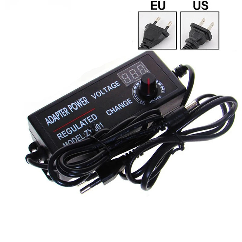 3V 9V 12V 24V 36V Adjustable AC DC Power Supply Adapter 12 V