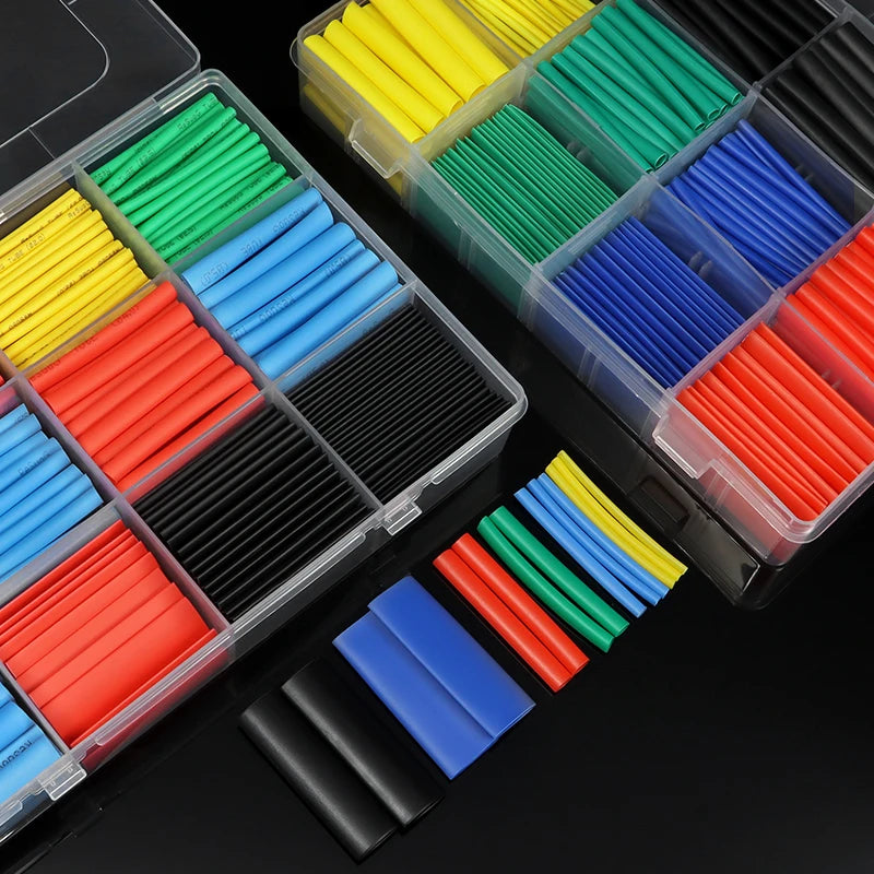 2 1/ 3 1/4 1 Shrinkage Tubing Kit 73 900pcs Cable Repair Pro