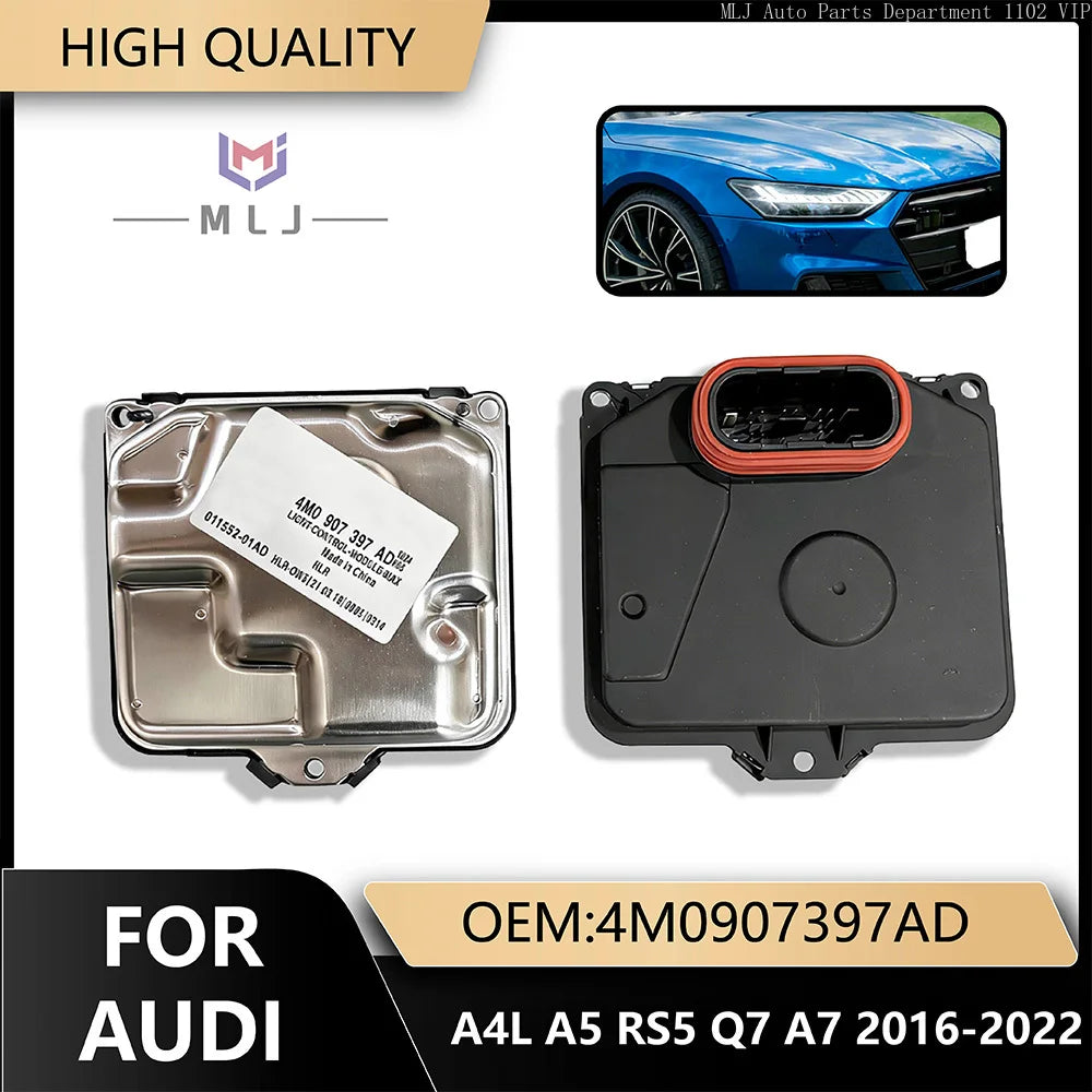 Headlight Ballast Module LED Angel Eye Control Unit Car Accessories for Audi RS5 A4L A7 2016-2022