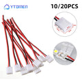 10/20pcs lot No Soldering 2 Pin Led Strip Connectors 8 Mm 10