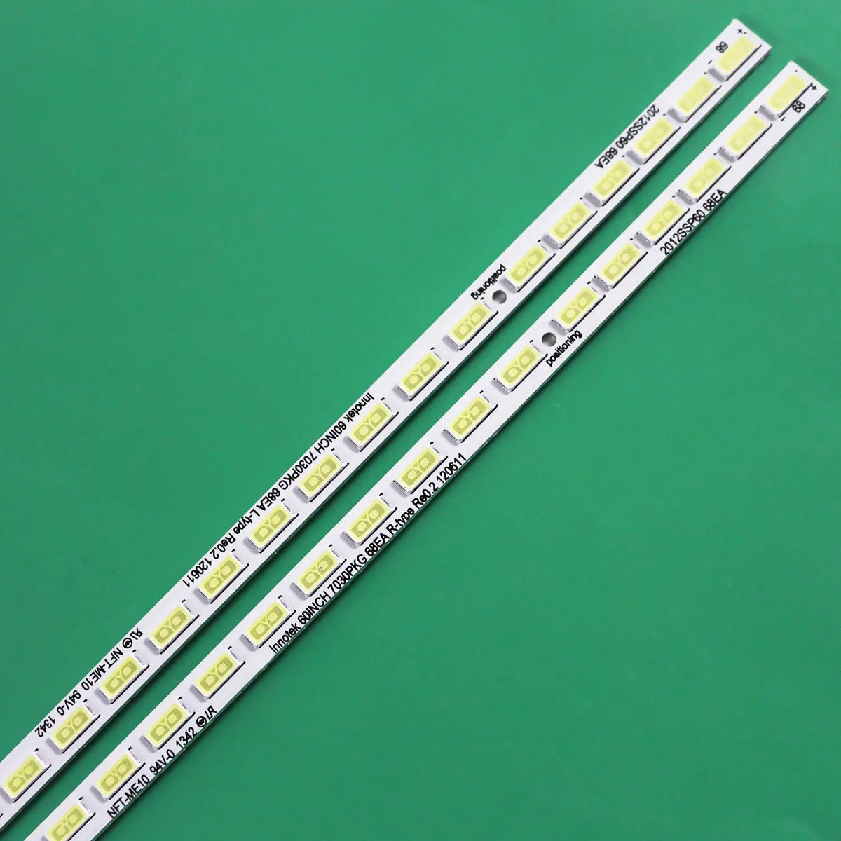 LED Backlight Strip for 2pcs LED Backlight Strip For 2012SSP60 68L 68R 7030 LCD-60NX550A LCD-60NX255A