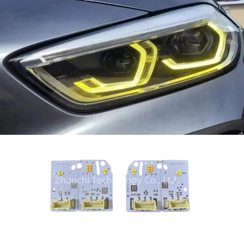 Angel Eye DRL For 2019 2020 2021 2022 2023 BMW 1 2 Series F40 118i F44 228IX M235IX LED Headlight Daytime