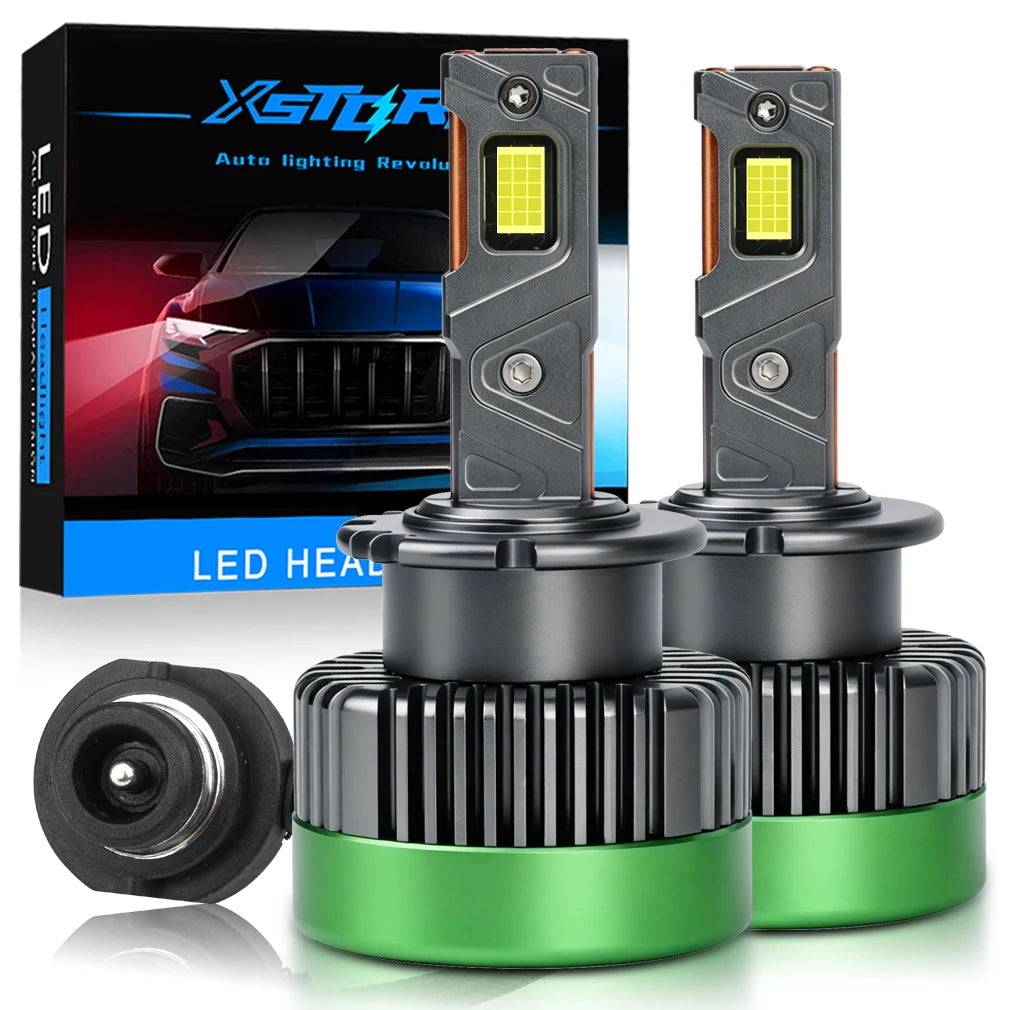 XSTORM D3S LED Canbus Car Lights D1S D2S D4S D8S LED Headlights 80000LM 300W Auto Turbo Lamps Xenon Bulbs Replacement Plug&Play