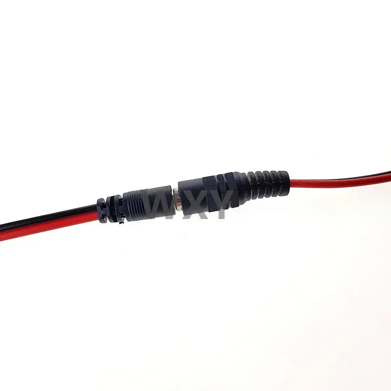 5pcs 10pcs 5.5x2.1 MM Male Female Plug 12V DC Power Pigtail 