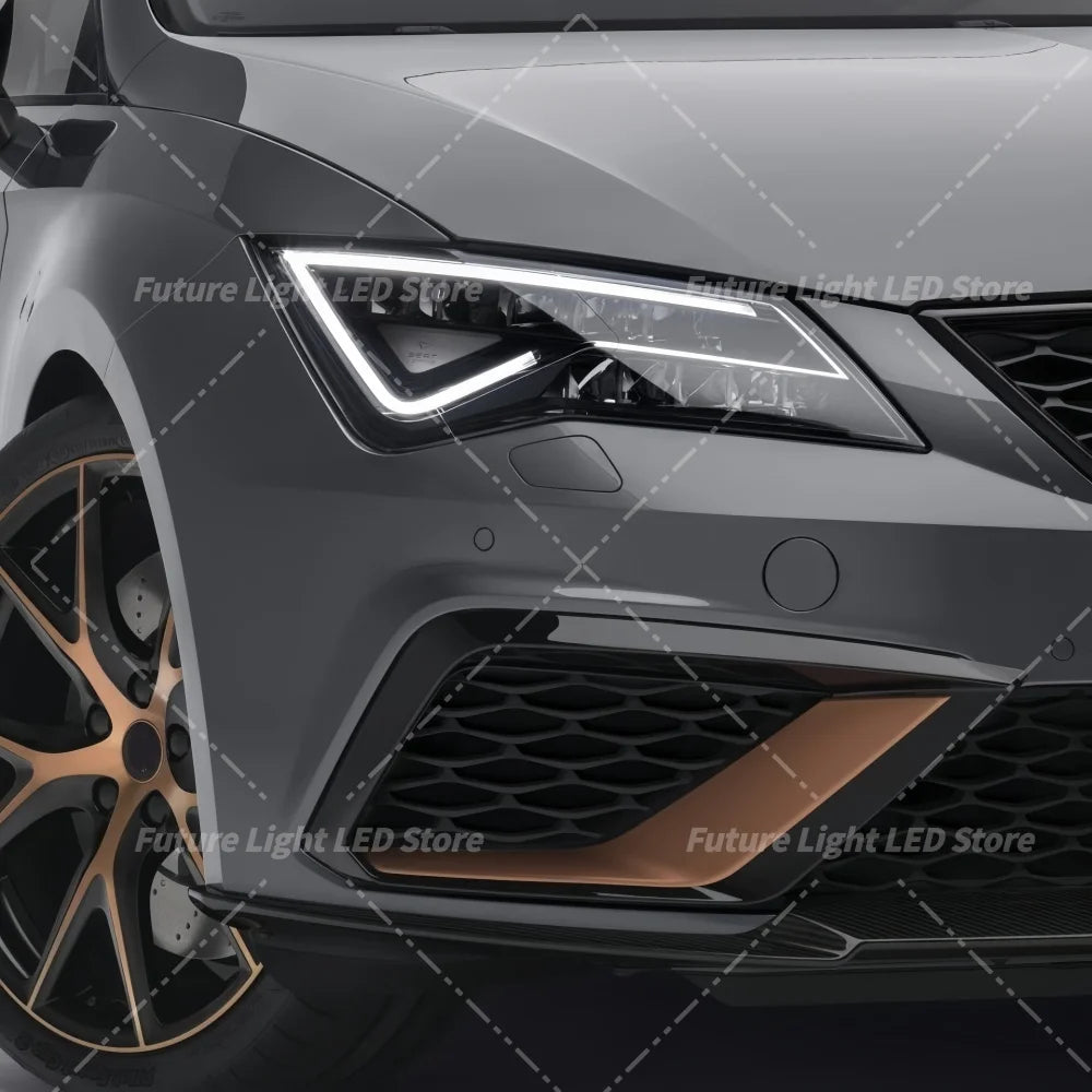 DRL Boards Headlight Daytime Running Light LED Module For 2017-2020 SEAT Leon Cupra MK3 B102233-D 5F0941475A