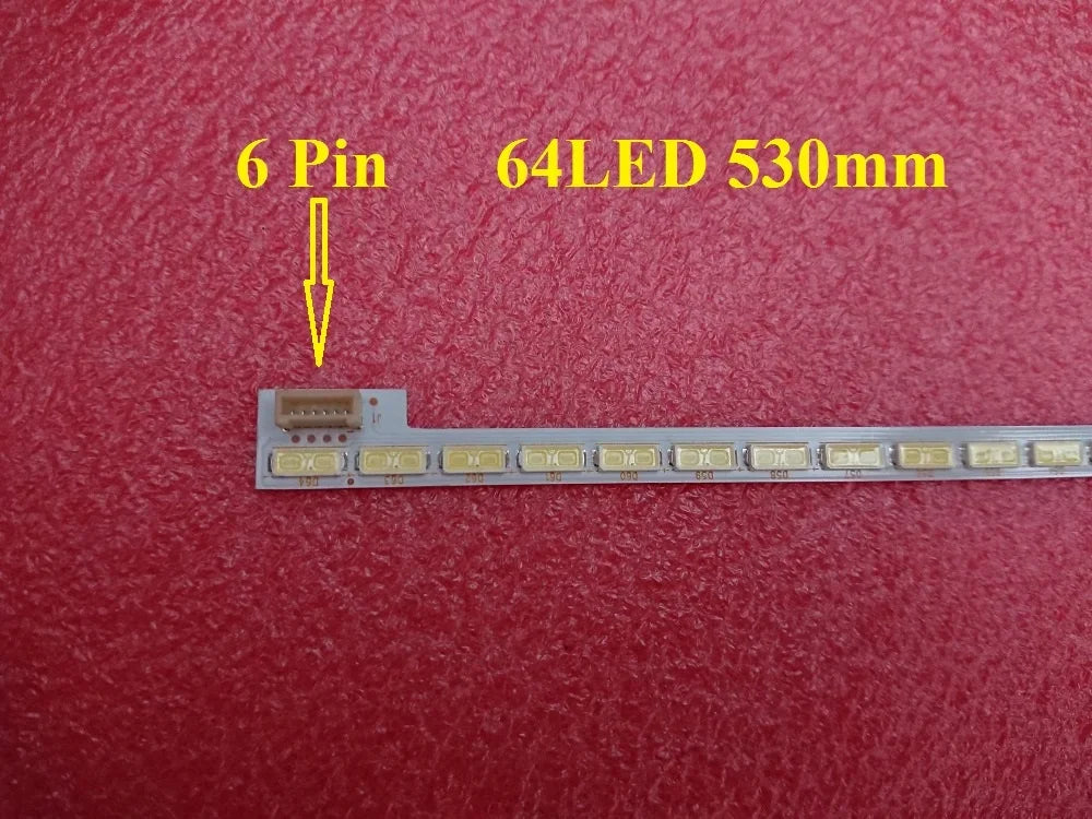 LED Backlight Strip for 64LED LED Backlight Strip for 42LS5600 420TA0 LE42D5520 TV 42Inch 7030PKG 64EA