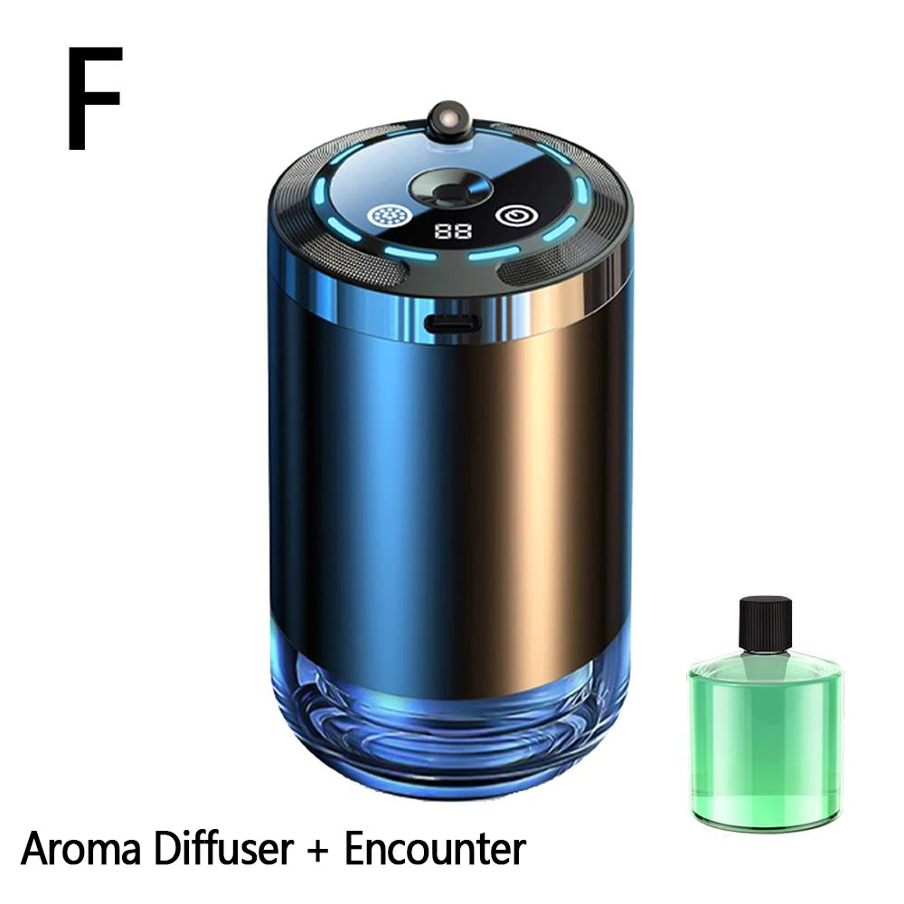 NEW 5 Modes Adjustable Smart Car Air Freshener Automatic Car Scent Starry Sky Ceiling Ambient Light Car Accessories