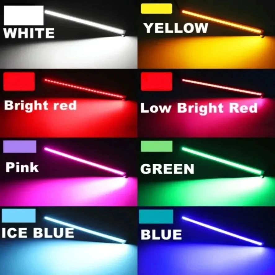 LED COB daytime running lights 17cm waterproof car lighting 