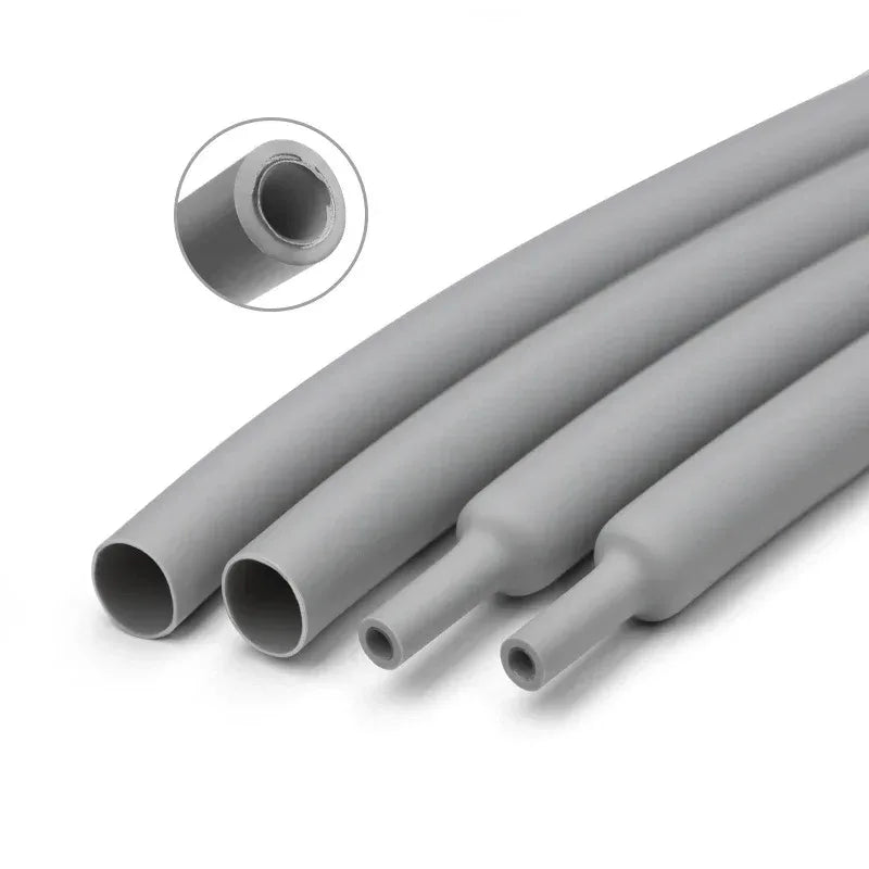 2M 11 Colors 3 1 with Glue Heat Shrink Tube 1.6mm 50mm Dual Wall Adhesive Lined Polyolefin Shrinkage Wire Cable Protect Sleeve