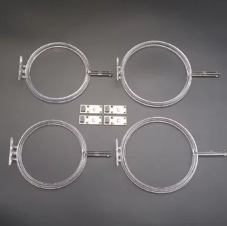 DRL Chip For BMW X3 X4 F25 2011 2012 2013 EU White Light Angel Eye Acrylic Tube Strips Daytime Running Light