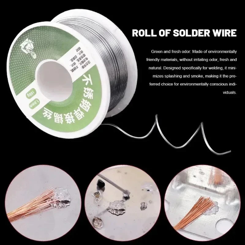 100/50 Low Temperature Easy Melt Solder Wire Silver Universa