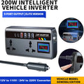 Portable Car Inverter 12V to 110V / 24V to 220V Outlet Adapt