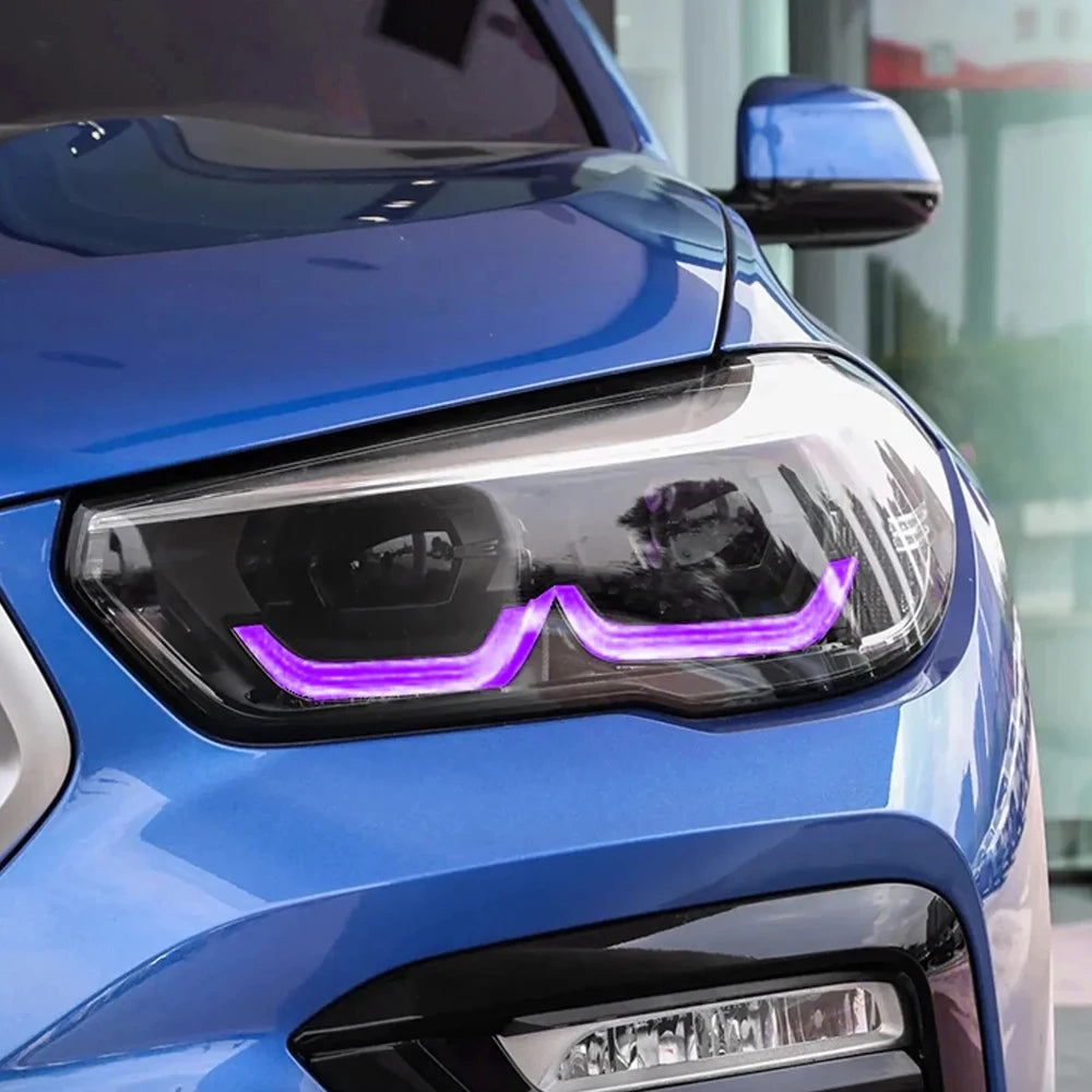 Angel Eyes LED DRL Board Module For 19-22 BMW X5 G05 X5M F95 X6 G06 X6M F96 Non-Laser Headlight Daytime