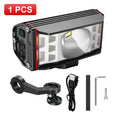2026 NEW 990000LM USB Rechargeable Bike Light Bike Headlight Power Bank Flashlight MTB Road Cycling Lamp Front Light Waterproof