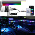 10 in 1 Car Interior Acrylic LED Ambient Lights For Tesla US