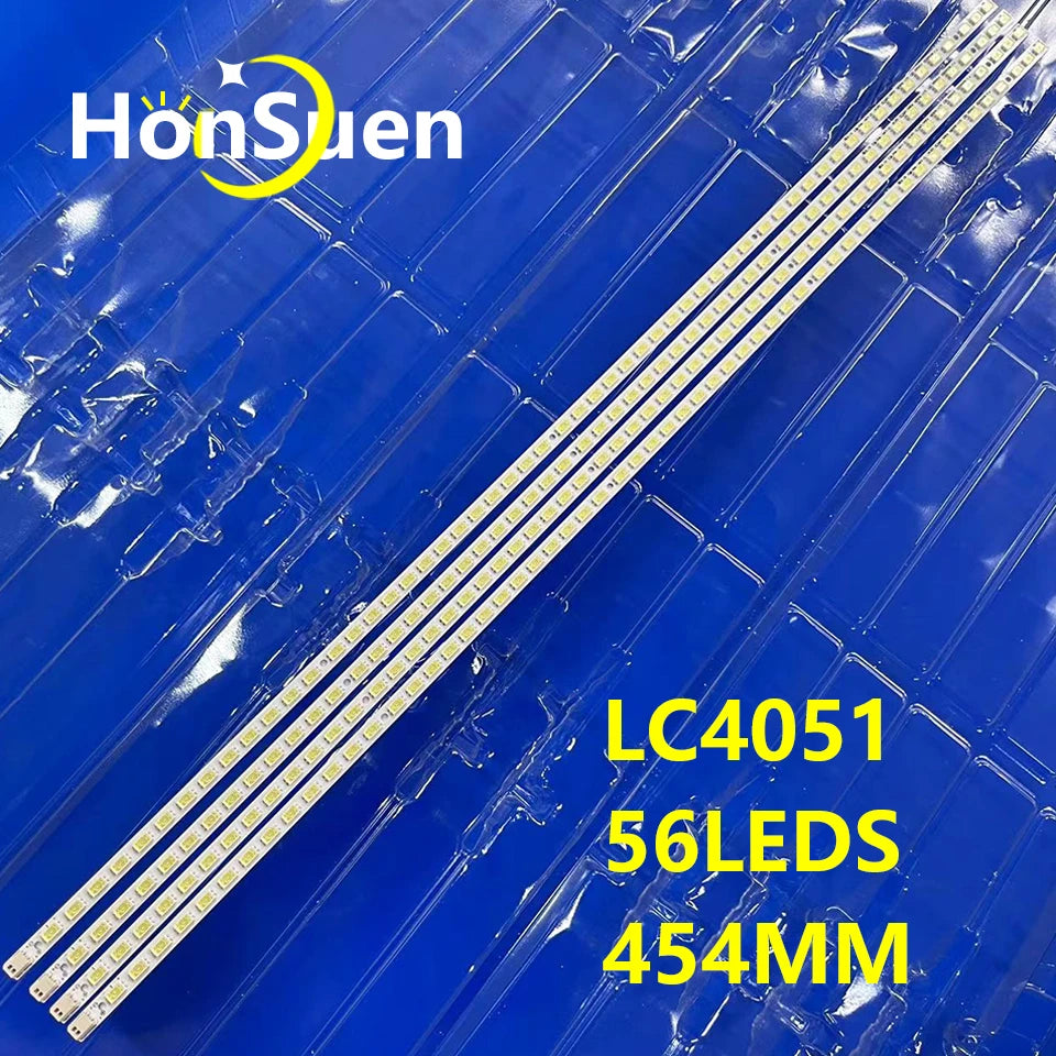 LED Backlight Strip for 4PCS LED Backlight strip for Toshiba LC4051FDA LC4051 Sony KDL-40EX600 - Replacement